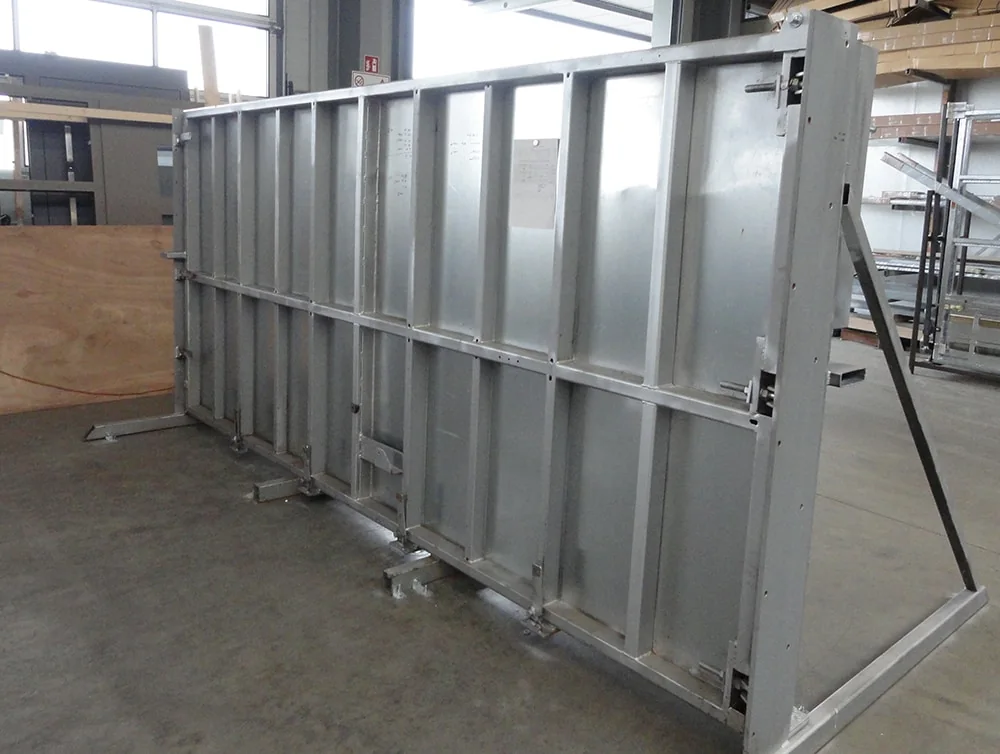 AquaLOCK flood-protection test assembly