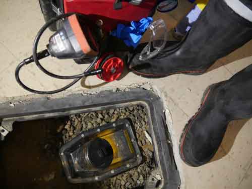 Flood prevention upgrades installed in a home